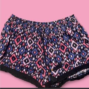 Colorful Patterned Shorts XXL